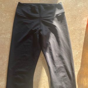 Women’s black workout leggings